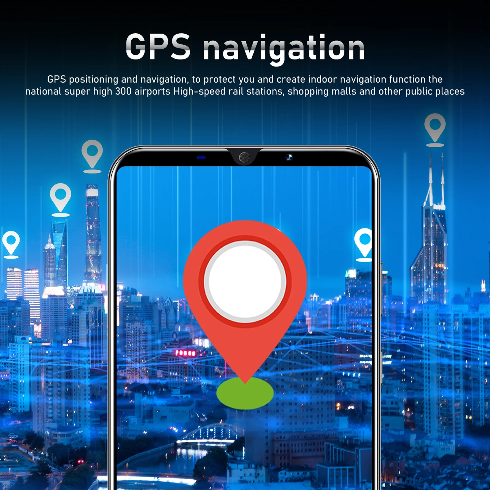 5.0-inch HD+ Ram1Gb+Rom8Gb M6 Pro dual SIM 3G smartphone 2000mAh face unlock Android phone Green