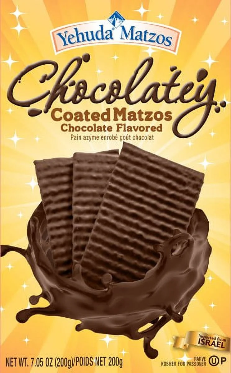 Yehuda Chocolate Covered Matzo, 7.05 Oz