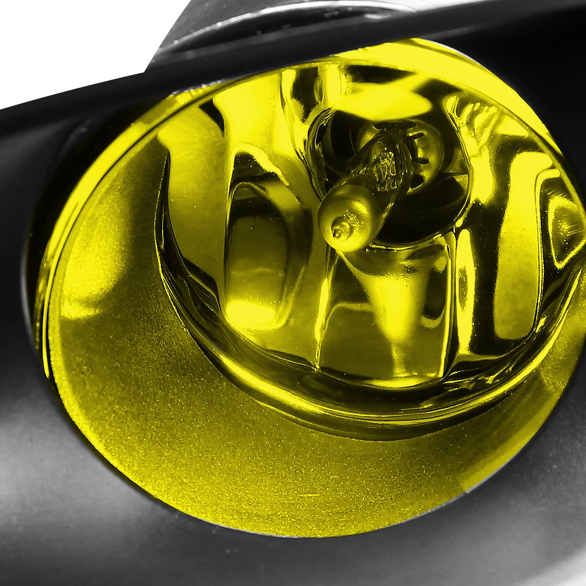 DNA Motoring FL-ZTL-200-AM For 2006 to 2011 Toyota Yaris Sedan Pair Front Bumper Driving Fog Light+Bezel+Switch Amber Lens 07 08 09 10