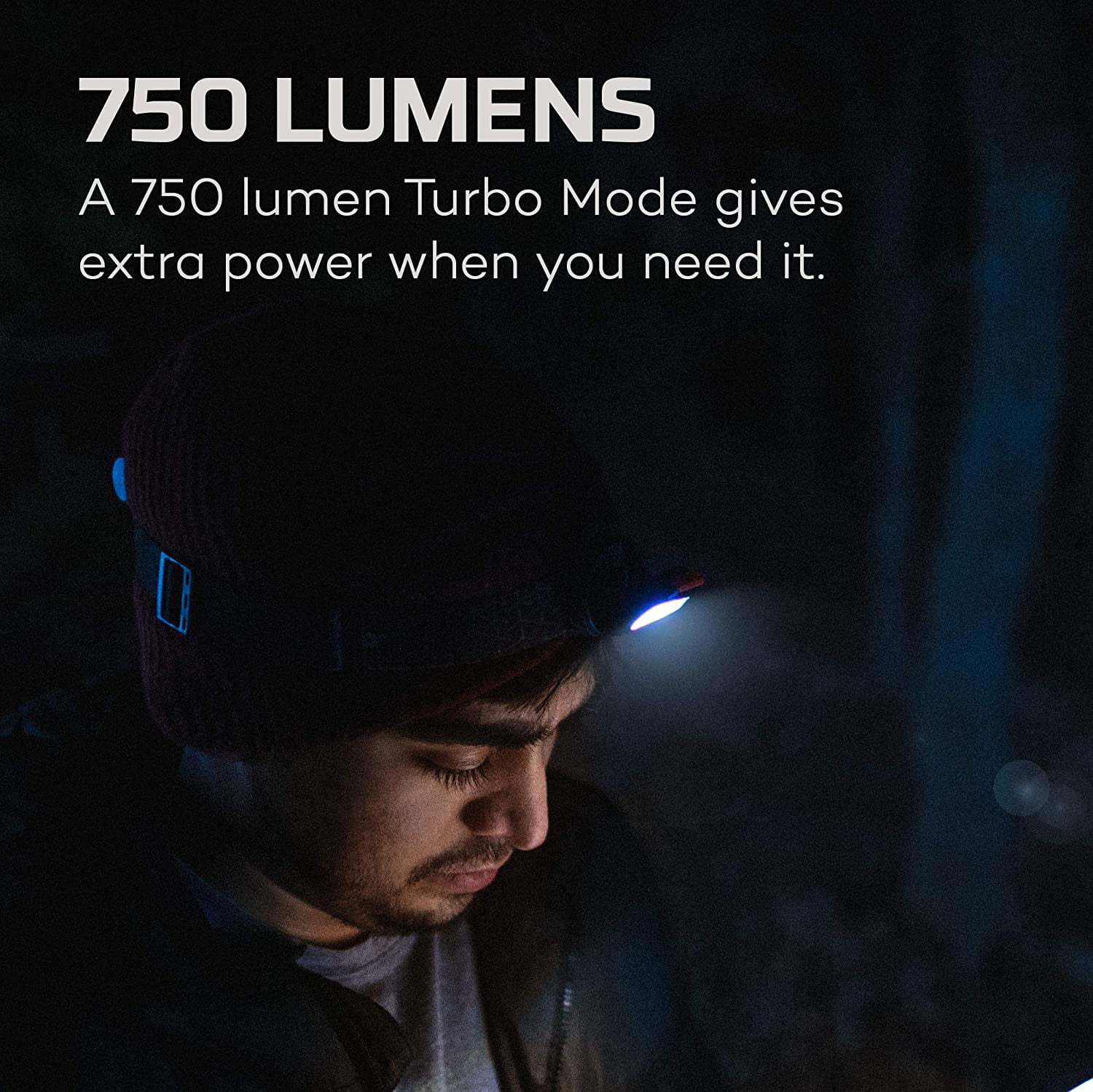 NEBO Einstein Headlamp/Compact 5 Modes/400-1500 Lumens.