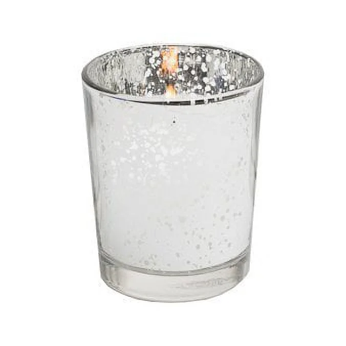 Richland Silver Mercury Votive Holders Set of 12