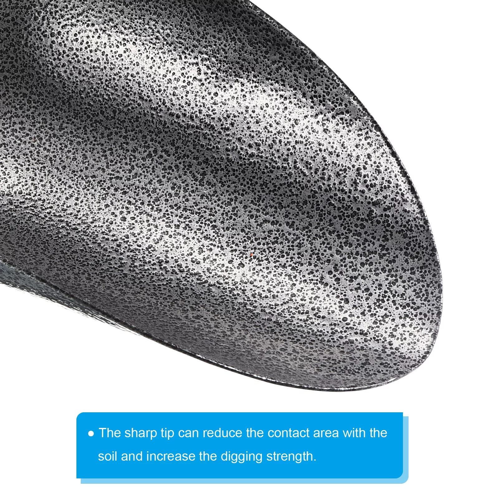 12 Inch Garden Trowel Bend Proof Gardening Scoop Flower Beds Hand Shovel with NonSlip Grip