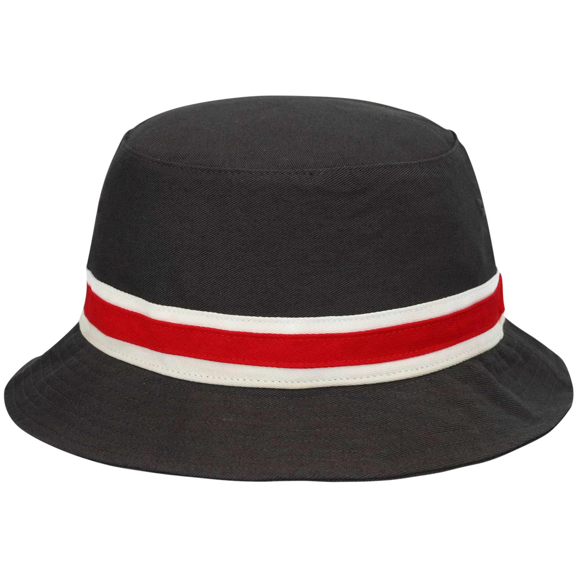 Men's '47 Graphite Tampa Bay Buccaneers Striped Bucket Hat - OSFA