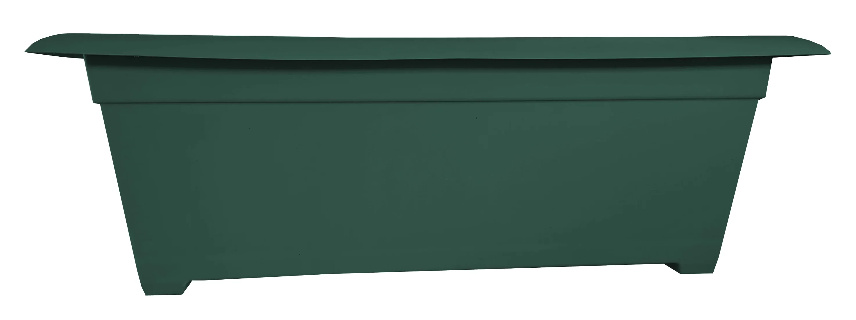 Bloem 27-in Wide Dayton 100% Recycled Plastic Deck Box Planter - Turtle Green