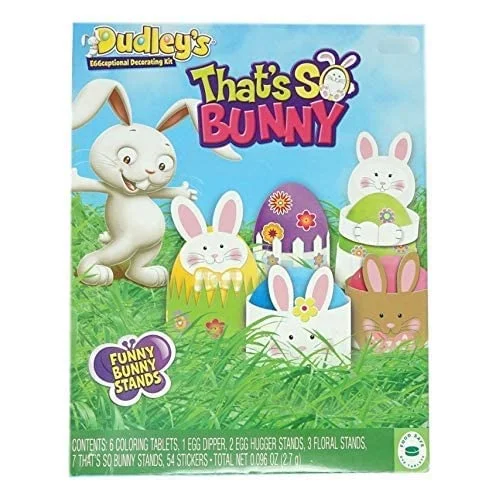 Easter Egg Dye Bundle - Thats So Bunny Dye Kit with Bunny Egg Dipper Tong