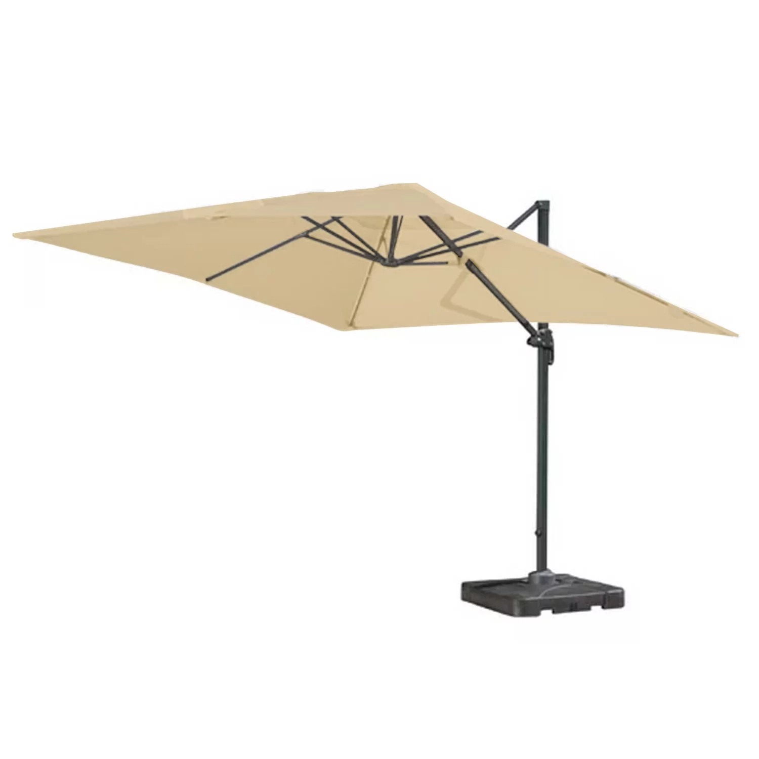 Garden Winds Replacement Canopy Top Cover for Boracay Umbrella - RipLock 350