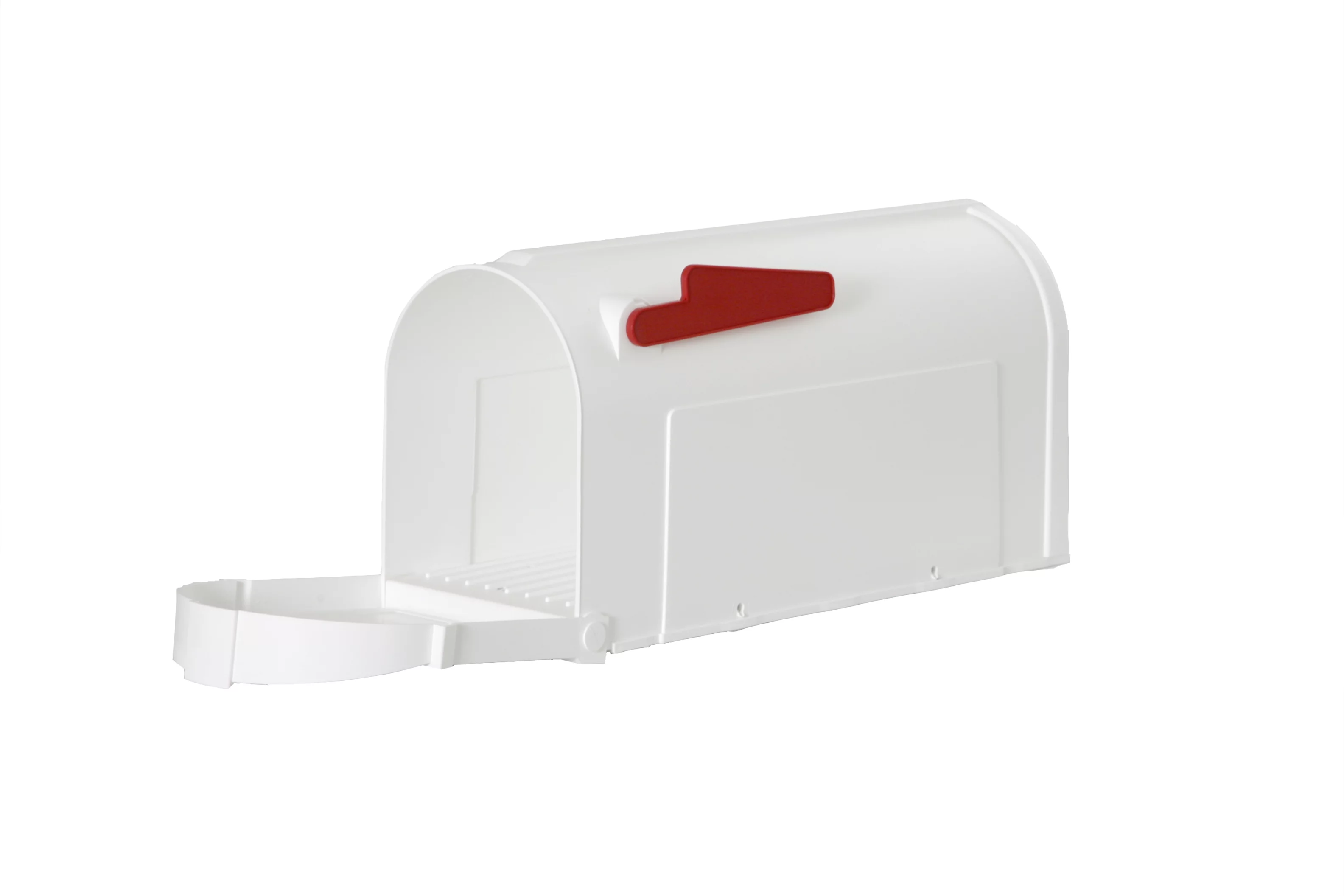 Postal Pro Medium White Plastic Post Mounted Mailboxes