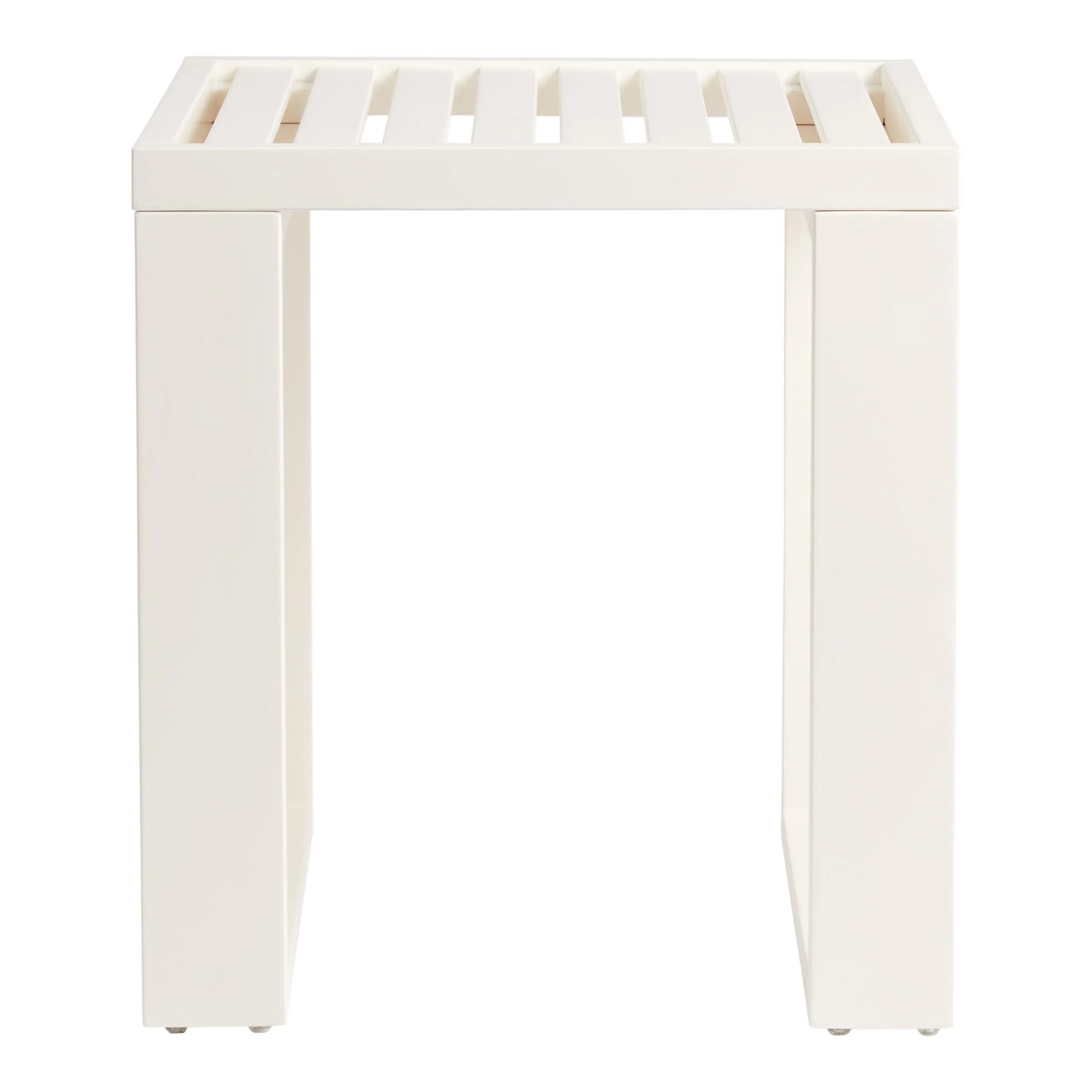 Linon Killick Outdoor Side Table, Antique White