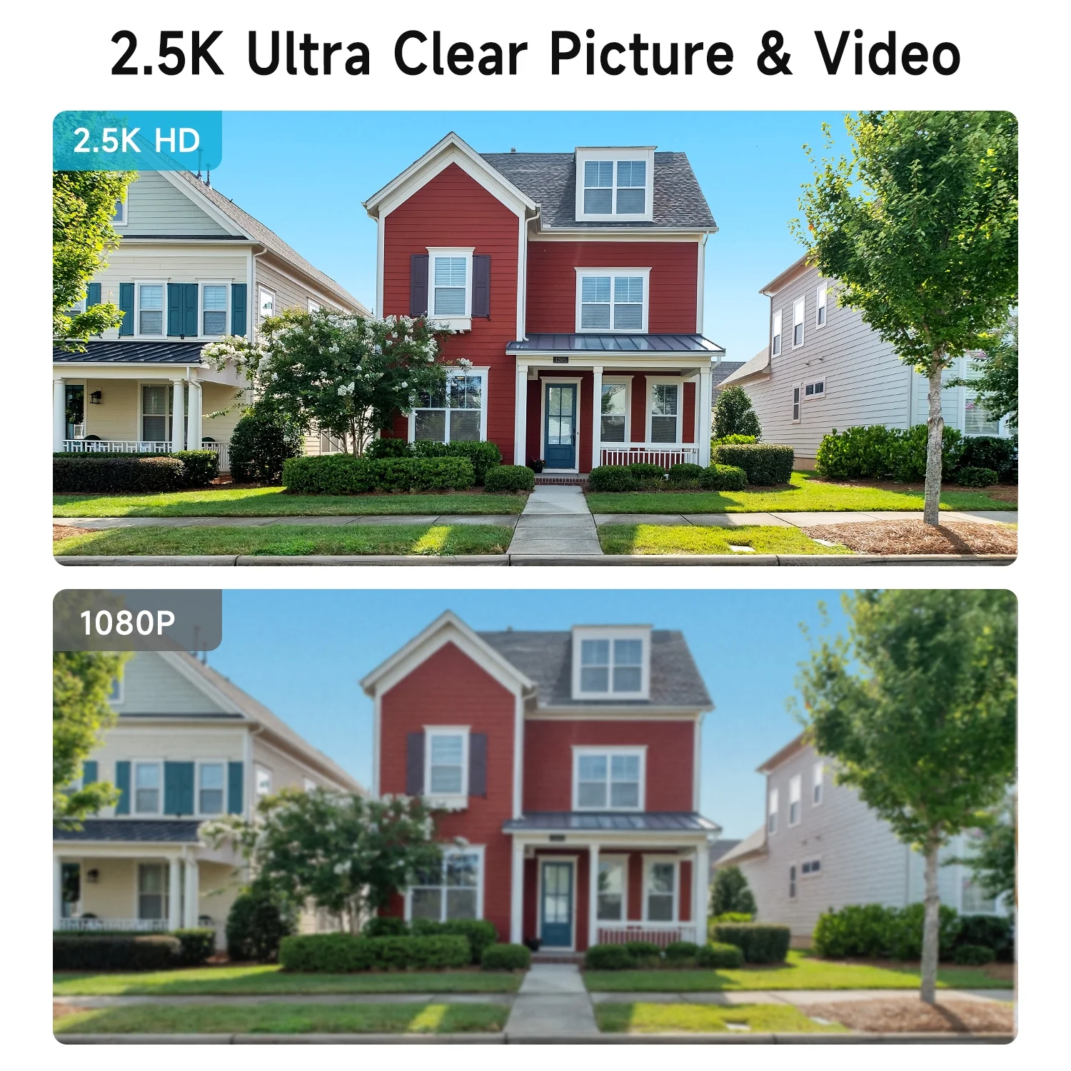 WOOLINK 4MP Solar Security Camera Wireless Outdoor, 2.5K Pan/Tilt Rechargeable Battery Powered Camera, 2.4Ghz WiFi Camera for Home Security, Motion Detection, 2-Way Talk, Color Night Vision, Cloud/SD