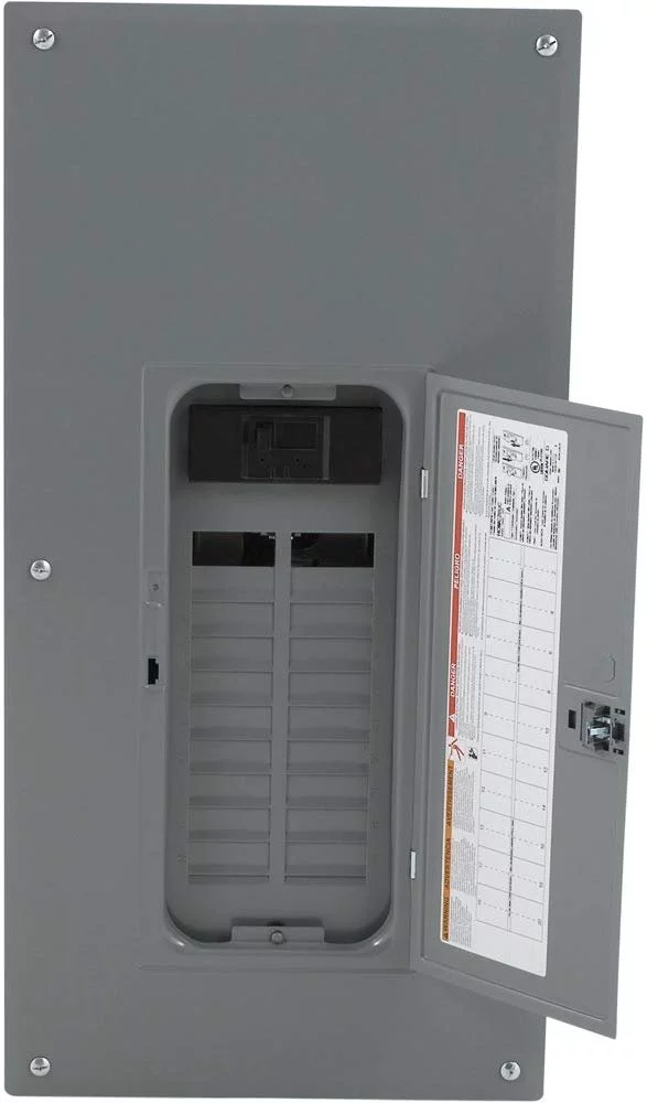 Square D by Schneider Electric HOM2040M200C Homeline 200-Amp 20-Space 40-Circuit Indoor Main Breaker Load Center with Cover
