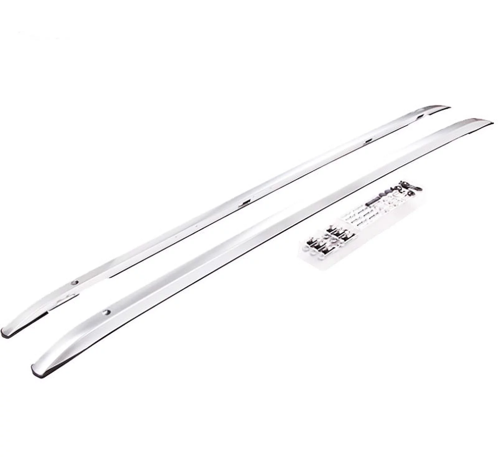 INTBUYING Silver Stock Roof Rack Rail for Toyota Randoluzz Aluminium Baggage