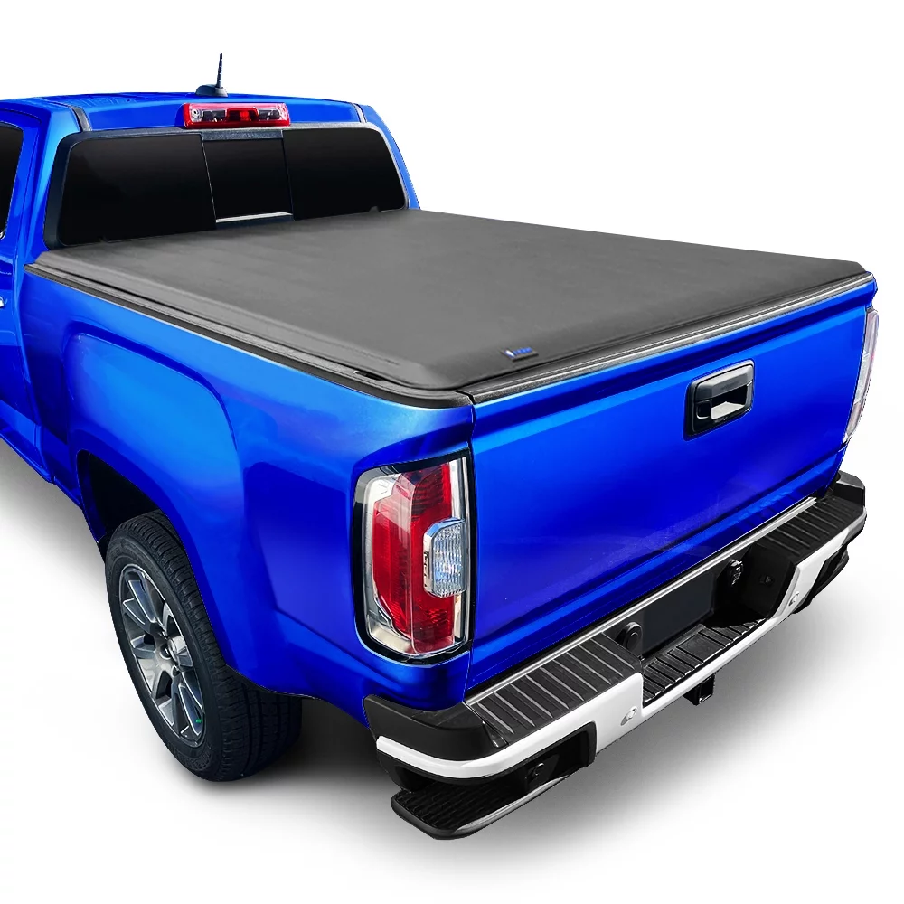 Tyger Auto T1 Soft Roll-up Truck Bed Tonneau Cover Compatible with 2023-2024 Chevrolet Colorado GMC Canyon | 5'1