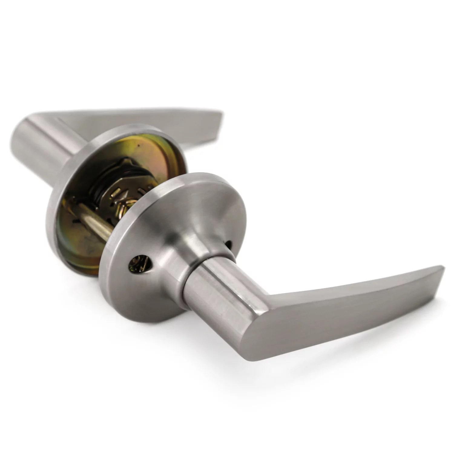 Villar Home Designs Door Lever Lara Satin Nickel Passage 10 Pack