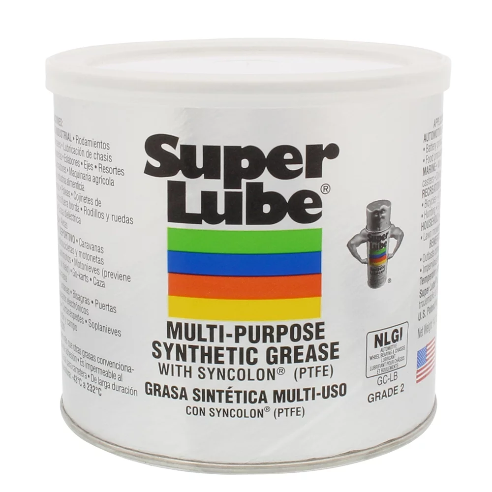Super Lube Multi-Purpose Synthetic Grease w/Syncolon® (PTFE) - 14.1oz Canister | Bundle of 5