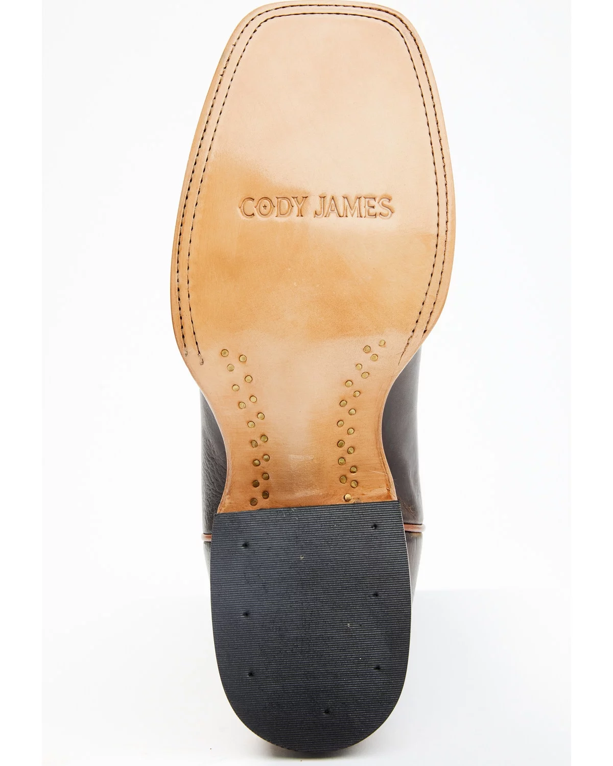 Cody James Men's Montana Western Boot Broad Square Toe Dark Brown 12 D(M) US