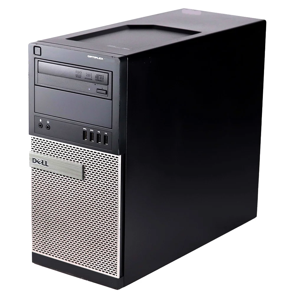 Restored Dell OptiPlex Windows 10 Professional Desktop Computer Tower Intel Core i3 Processor 8GB RAM 500GB Hard Drive DVD-RW with 22