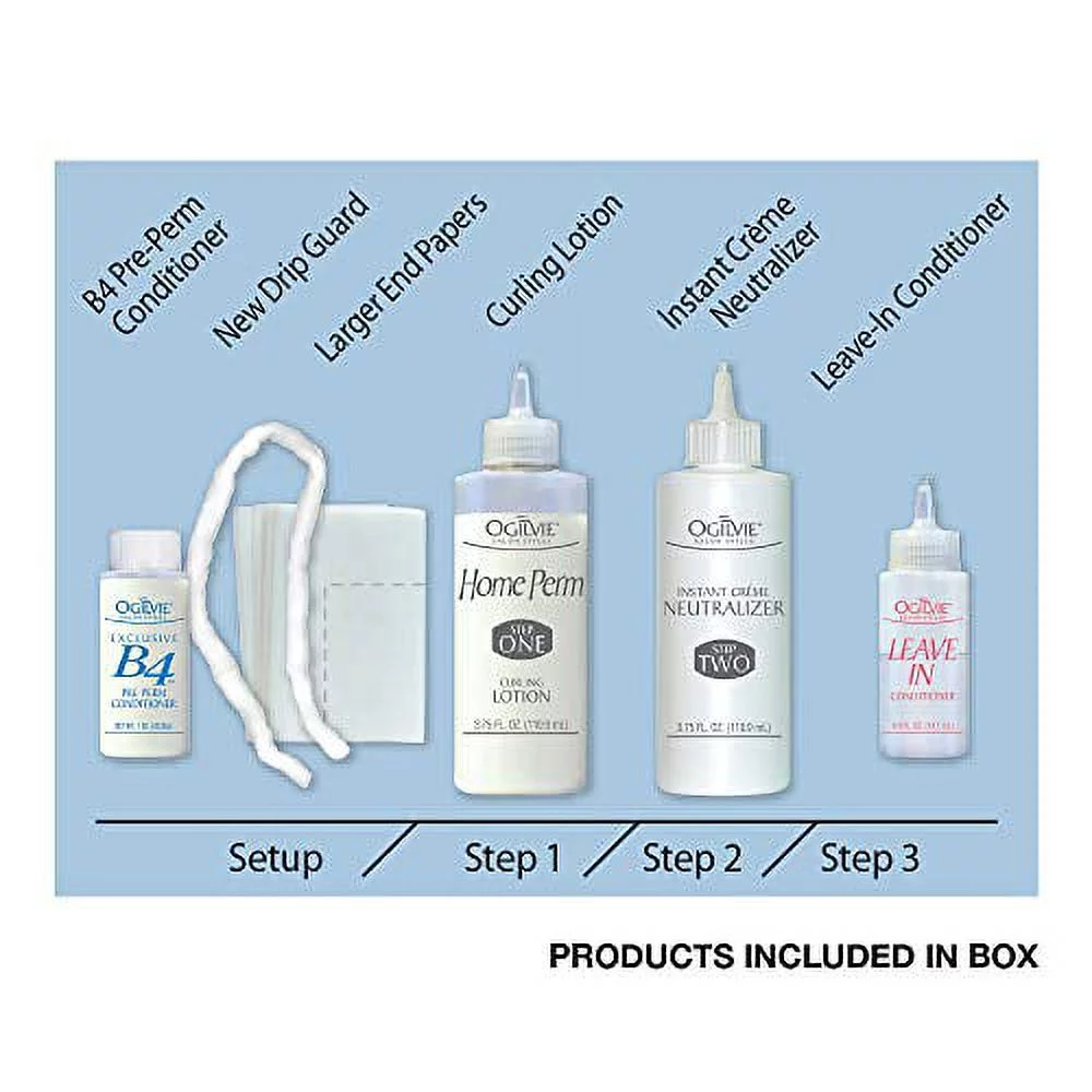 Ogilvie Salon Styles Home Perm for Normal Hair with Extra Body