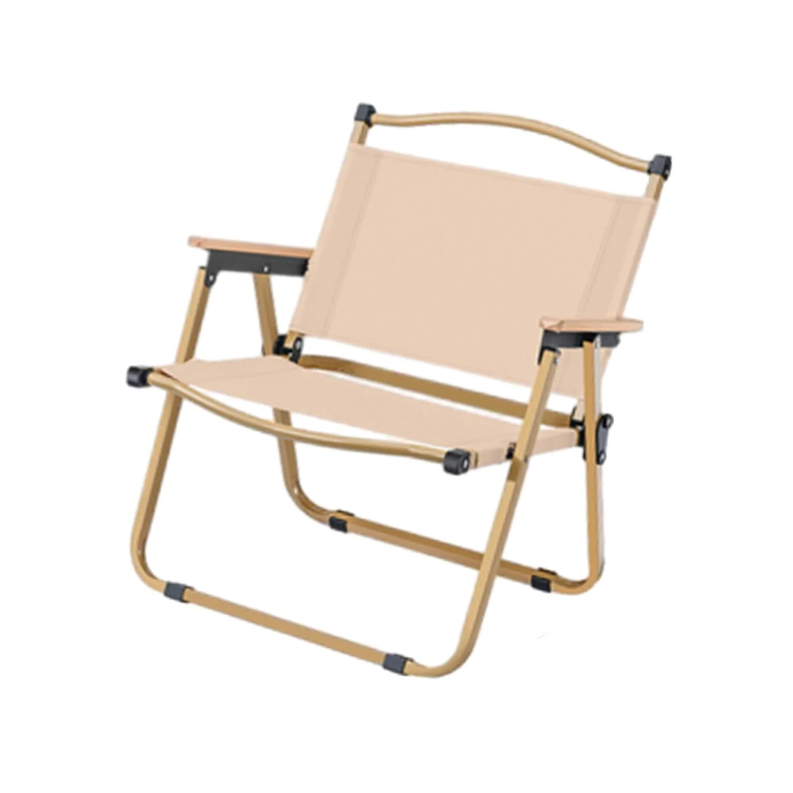 figatia Camping Chair, Fishing Chair, Aluminum Alloy, Practical Camping Seat, Folding Chair for Park, Backpacking, Hiking, Yard Travel