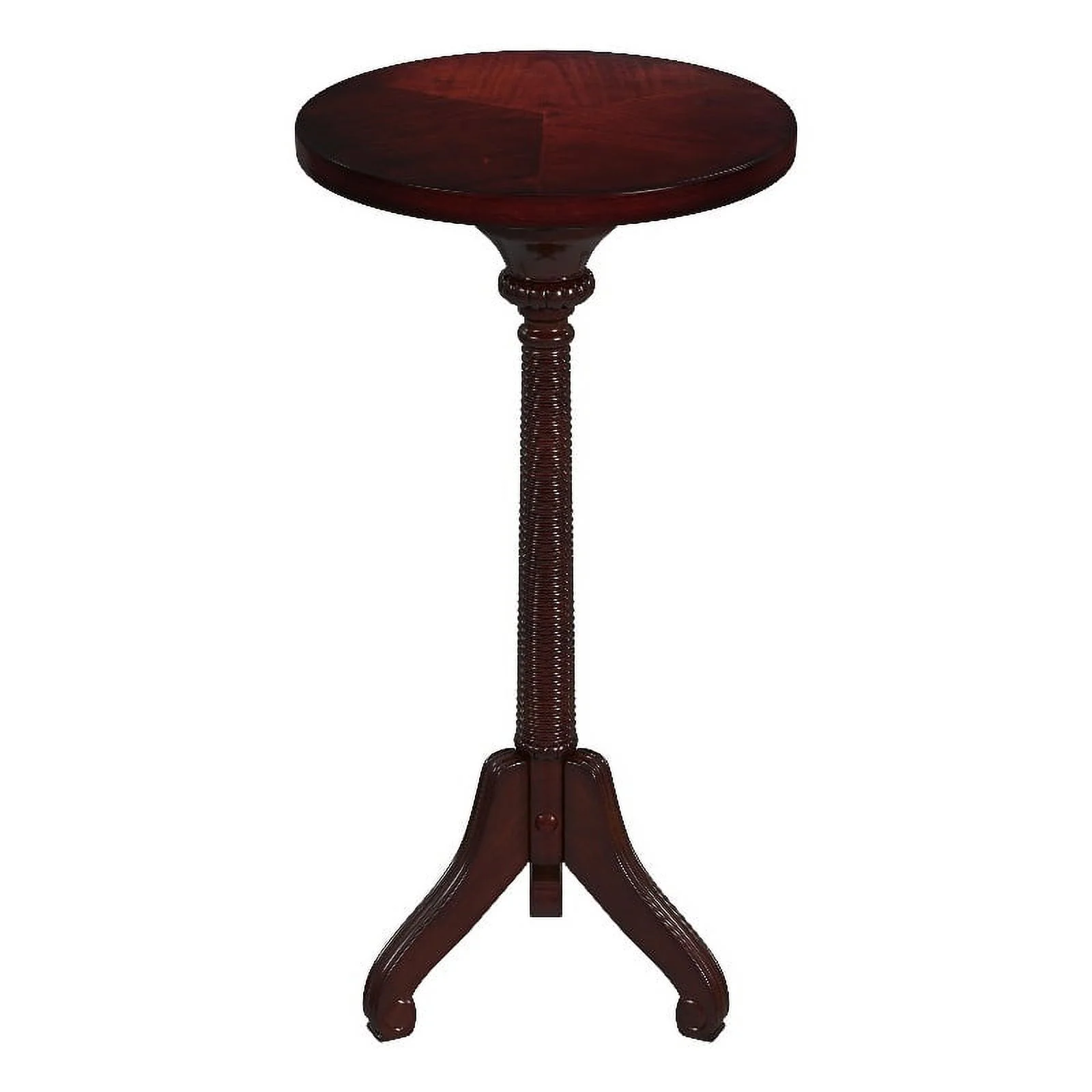 Butler Specialty Florence Wood Pedestal Table in Cherry Brown