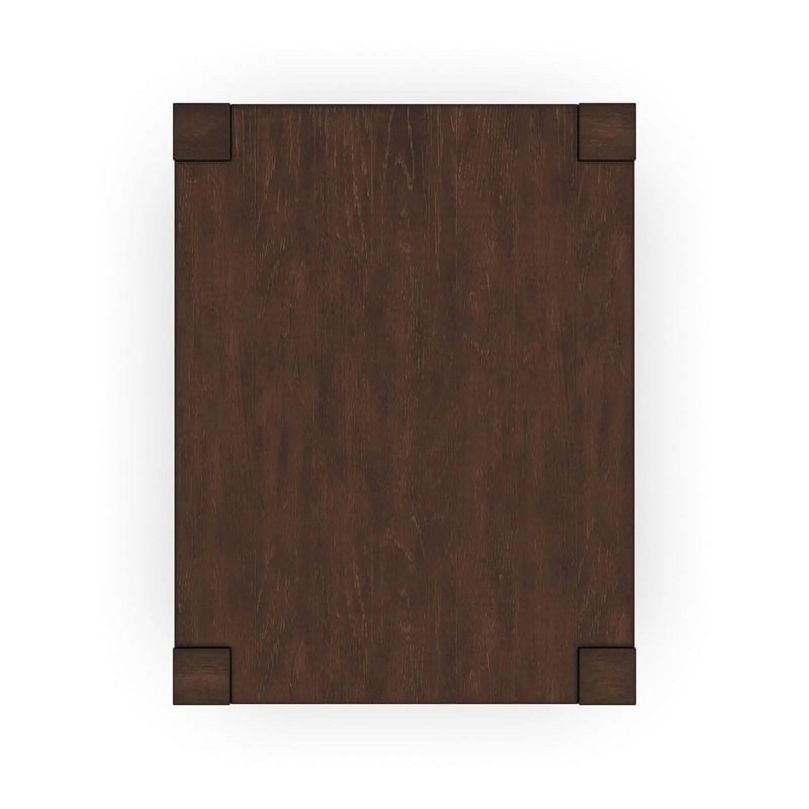 Home Square 3-Piece Set with Coffee Table and 2 End Tables in Brown