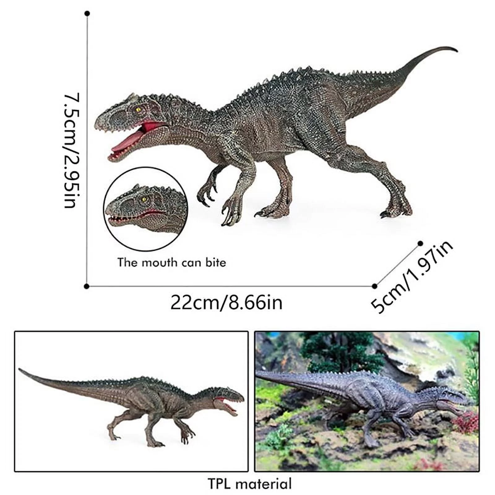 Indominus Rex With Movable Jaw Toy Dinosaur Animal World Figures Children Model Toy Gift Dinosaur Figure Toys