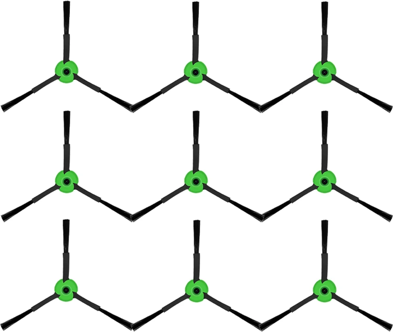 Replacement Parts Compatible For IRobot Roomba E I & J Series E5 E6 I7 I7  I6 I6  I1 I1  I2 I3 I3  I4 I4  I8 I8 Plus J7 J7 ,1 Set Multi-Surface Rubber Brush,8 Filter,8 Edge-Sweeping Brush9 Side Brush