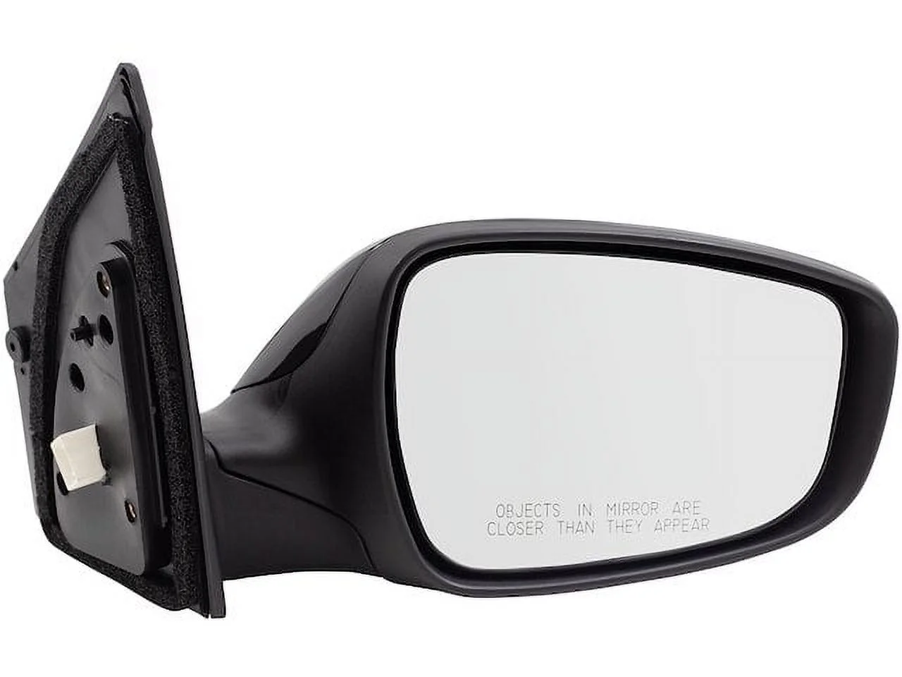 Right Passenger Side Power Mirror - Black - with Heat - without Turn Signal and Blind Spot Detection - Compatible with 2013 - 2017 Hyundai Elantra GT 2014 2015 2016