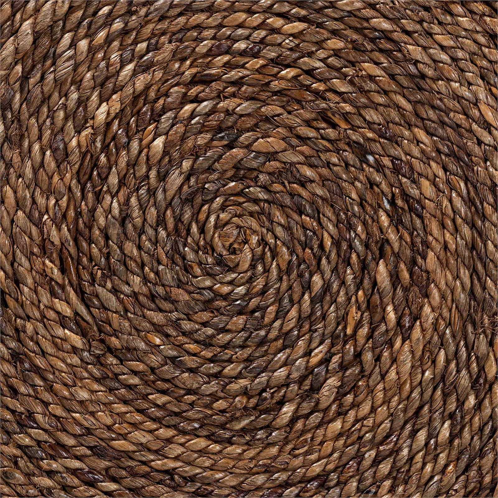 bali & pari Verino Bohemian Natural Seagrass End Table