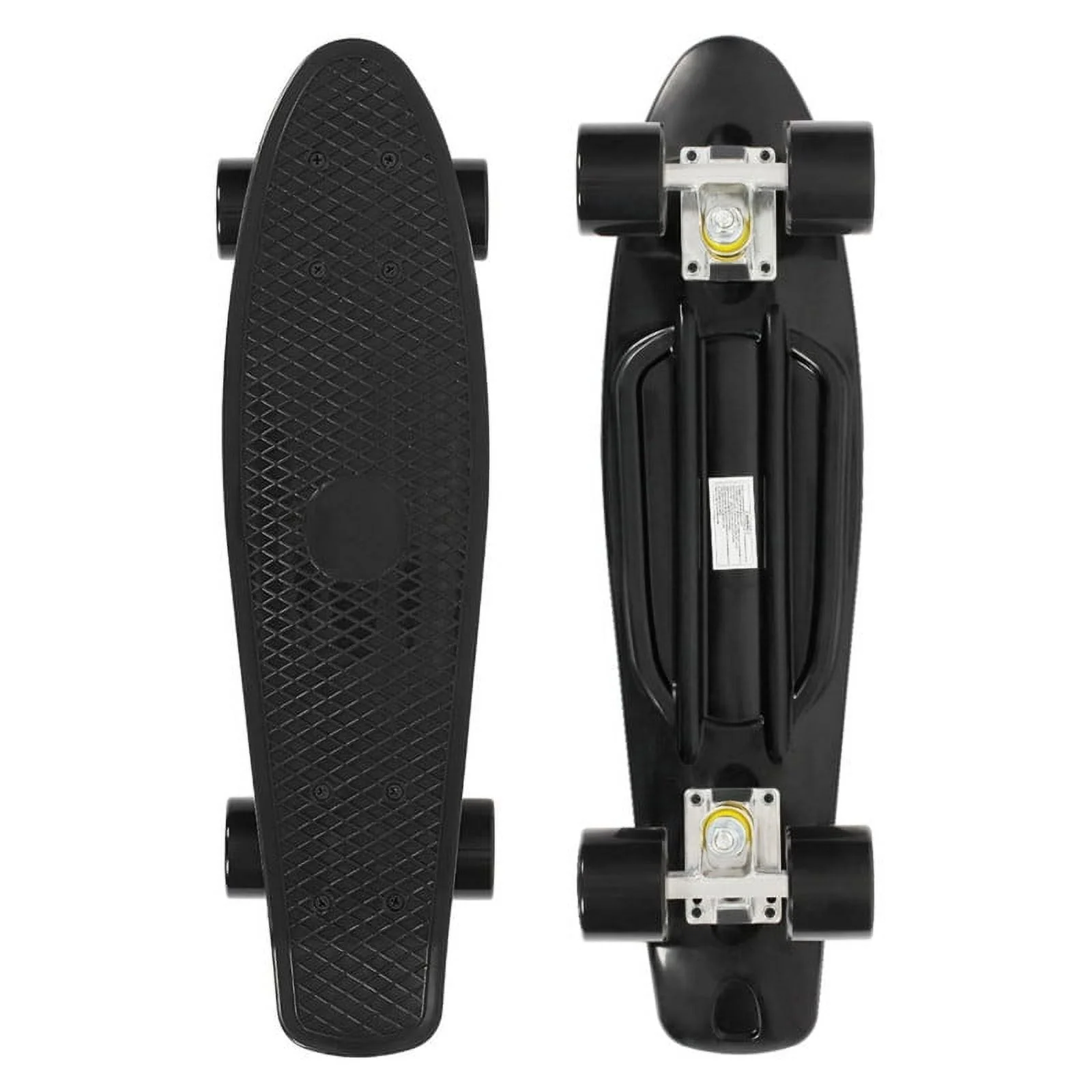 SISIGAD Skateboard, Complete Skateboard, 22 inch Mini Cruiser Skateboards for Kids Boys Teens Beginners
