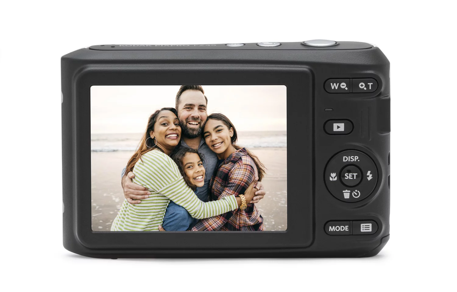 Kodak PIXPRO FZ45 Digital Camera (Red) + Black Point & Shoot Camera Case + Transcend 64GB SD Memory Card + Tri-fold Memory Card Wallet + Hi-Speed SD USB Card Reader + More!