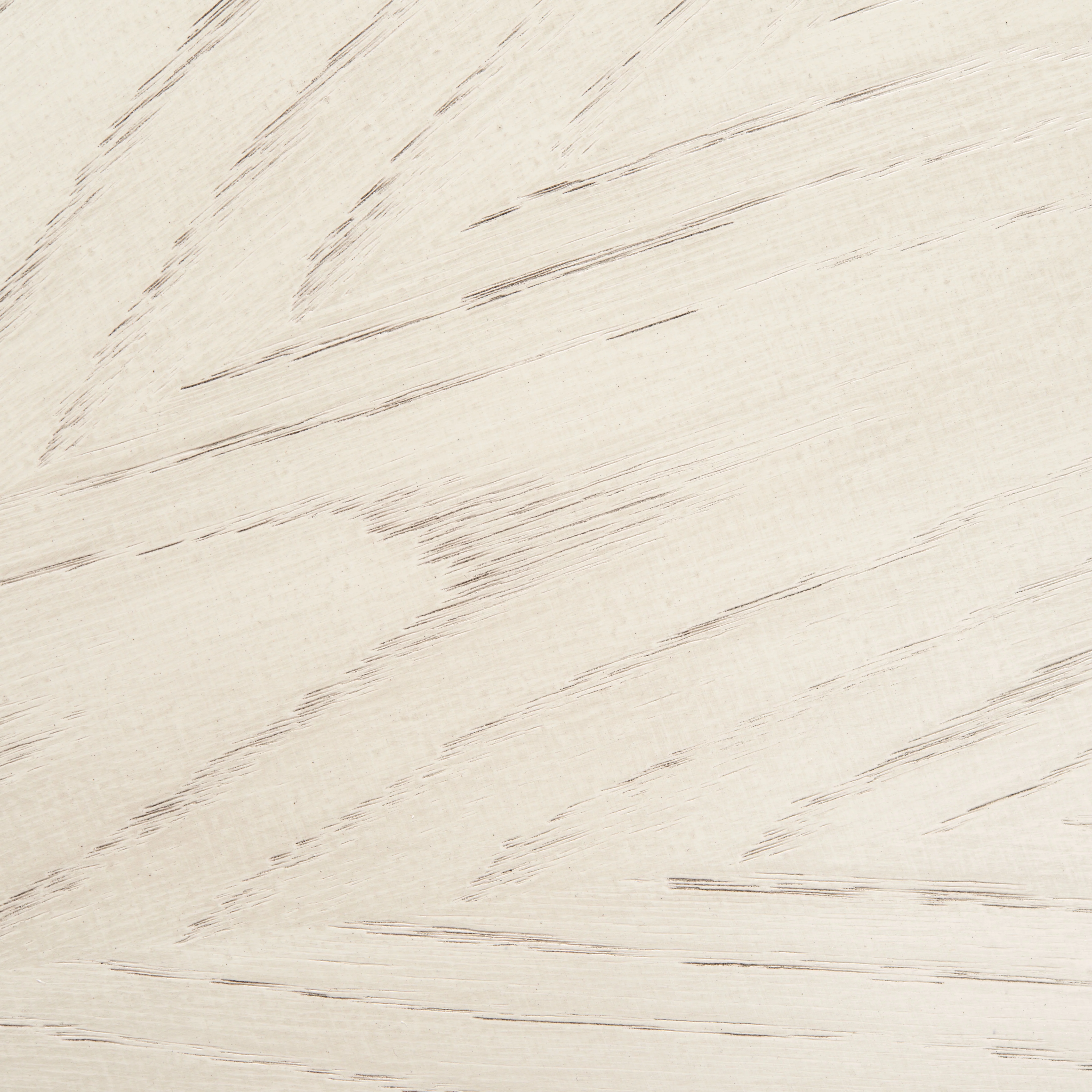 SAFAVIEH Navya Abstract Round Coffee Table, White Wash/Gold