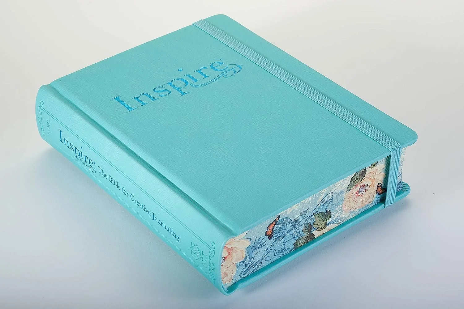 Tyndale House Publishers 075974 NLT Inspire Bible - Deluxe Teal Hardcover