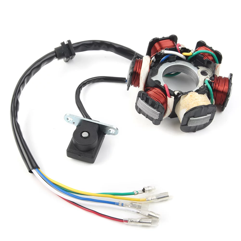 ZS 6 Coil Stator Magneto for GY6 50 110 150cc 4 stroke Scooter Moped Go Kart ATV TaoTao Sunl