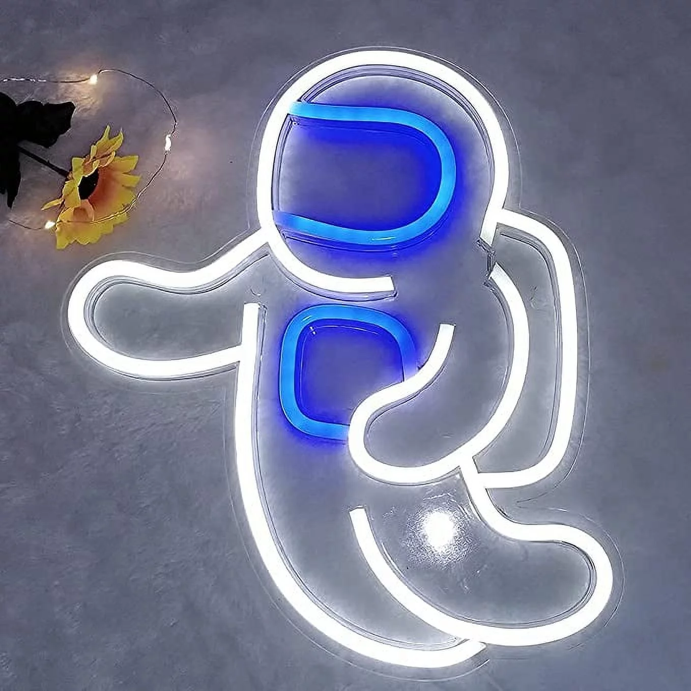 SIGNSHIP Astronaut LED Neon Light Signs USB Power for Bedroom Home Men's Cave Bar Wedding Party Decoration