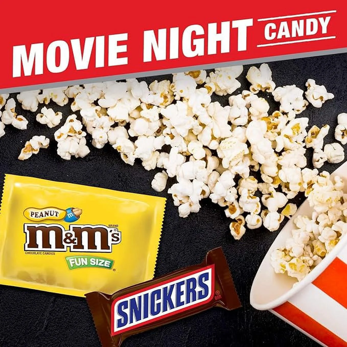 West End Foods Chocolate Candy (2 lbs) Bundle of Twix, Snickers, Milky Way, M&M's Milk Chocolate, Skittles, Starburst, M&M's Peanut Fun and Mini Size Variety Pack