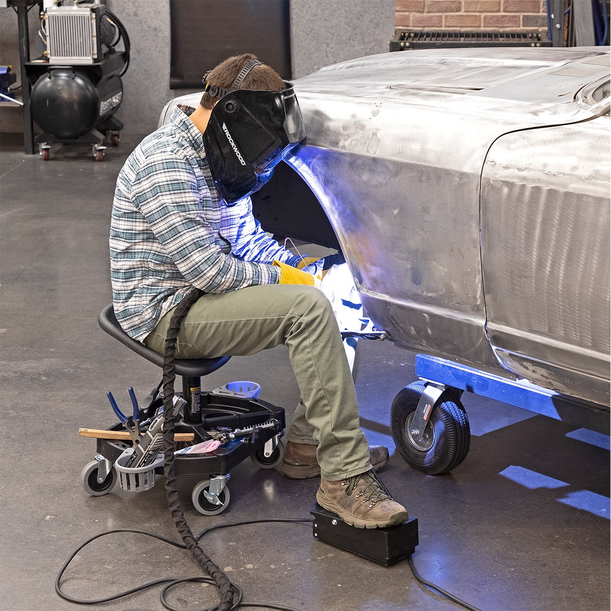 Eastwood Rolling Hydraulic Mechanics Seat