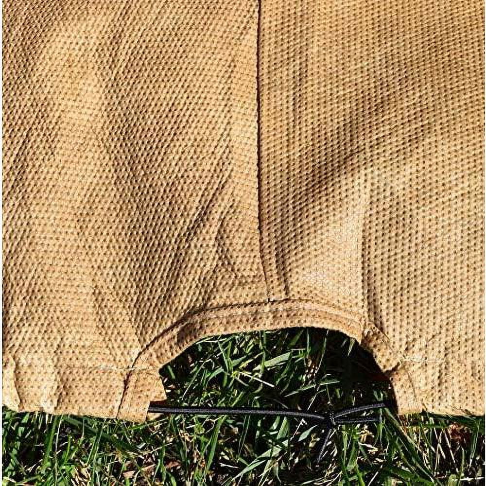 Empirepatio Classic Nutmeg Double Patio Chaise Lounge Cover, 32