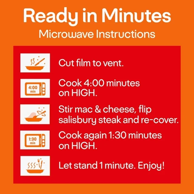 Lean Cuisine Macaroni and Cheese Salisbury Steak Meal, 9.5 oz (pack of 4)