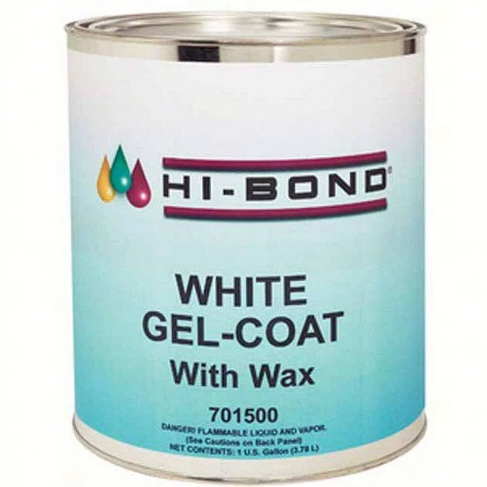 Evercoat New White Gel Coat With Wax Qt, 349-701490