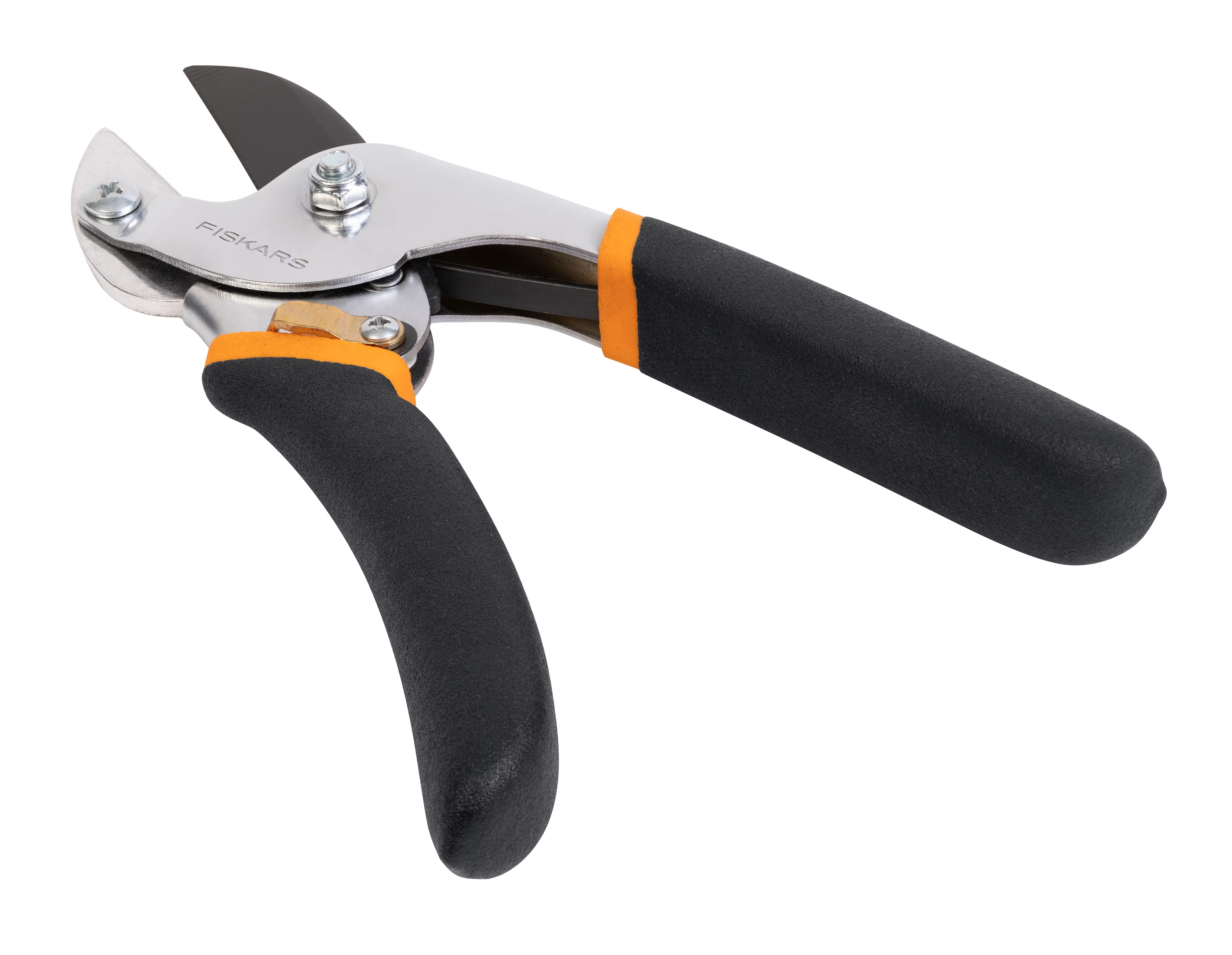 Fiskars Power-Lever Ultra Anvil Pruner, Steel Blade and Non-Slip Handle