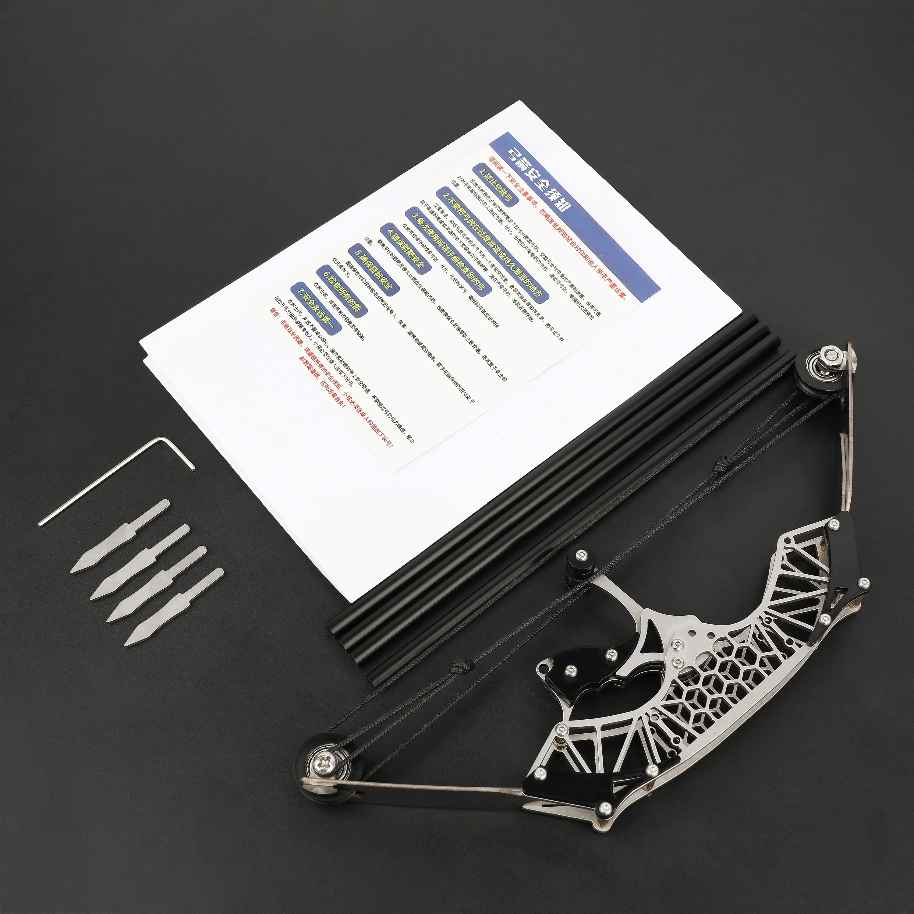 Shoot like a pro with our Archery Mini Compound Bow Toy