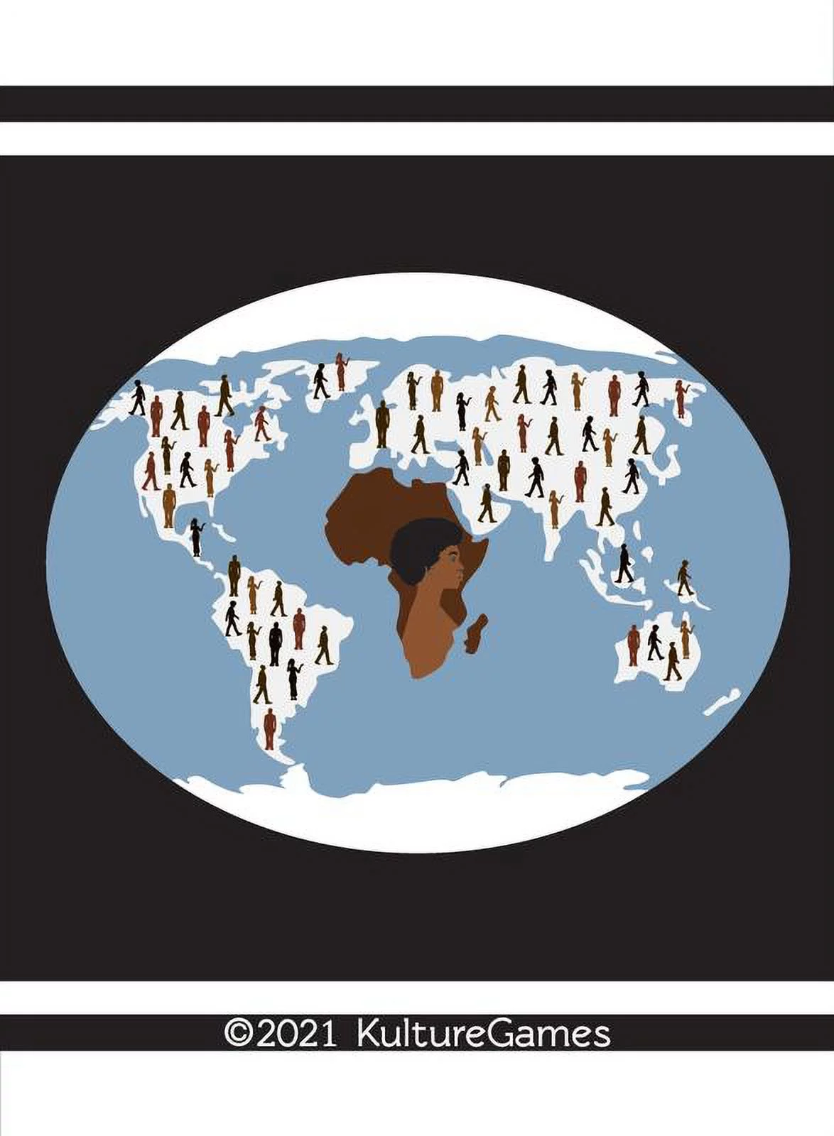 Kulture Games Playing Cards: Black Legends - Black History Playing Cards - Trivia Card Game for Family & Adult Game Night – Inspirational Black Legends