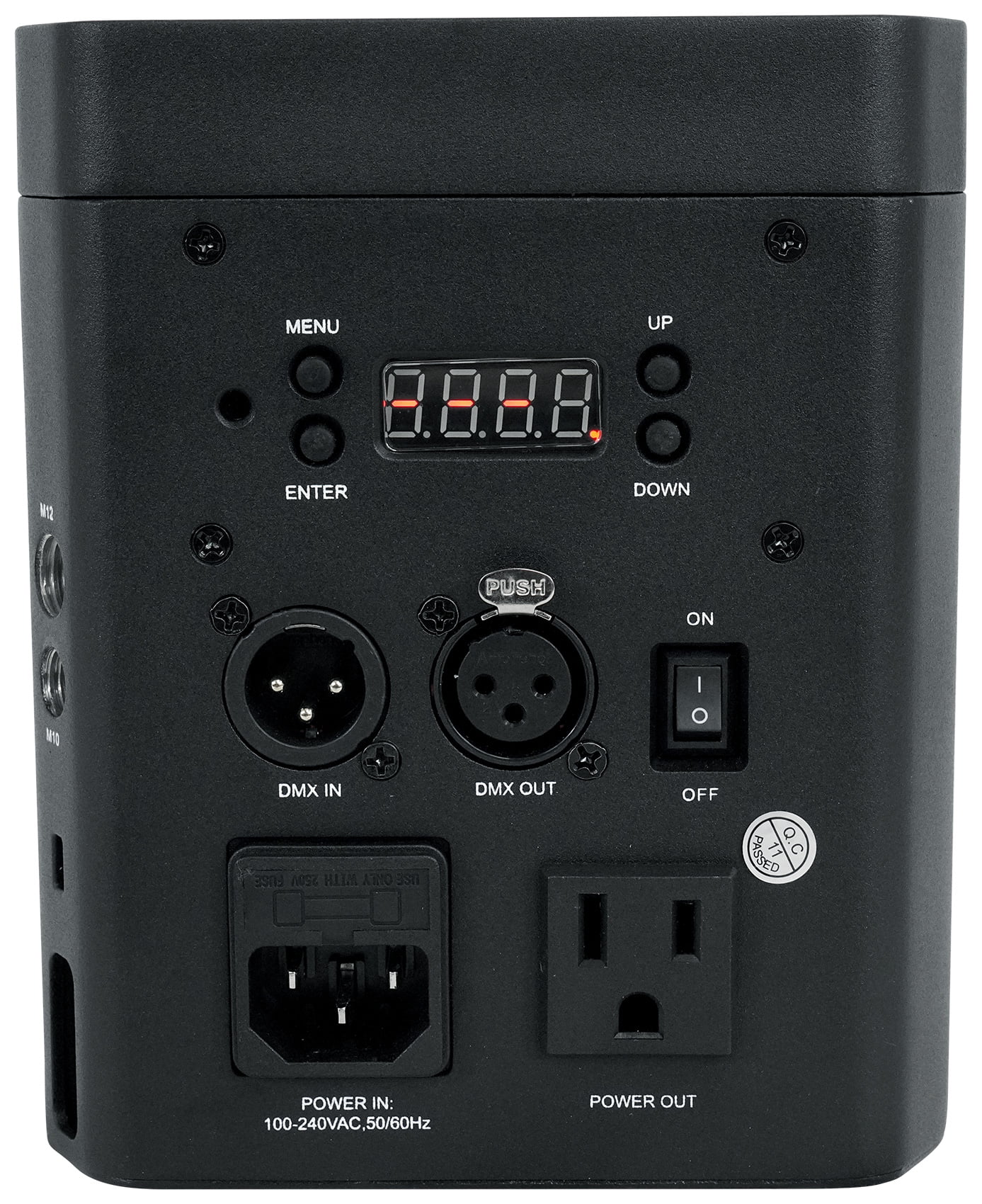 (4) Chauvet Freedom Wedge Quad Rechargeable Wash Lights+Wireless DMX Controller