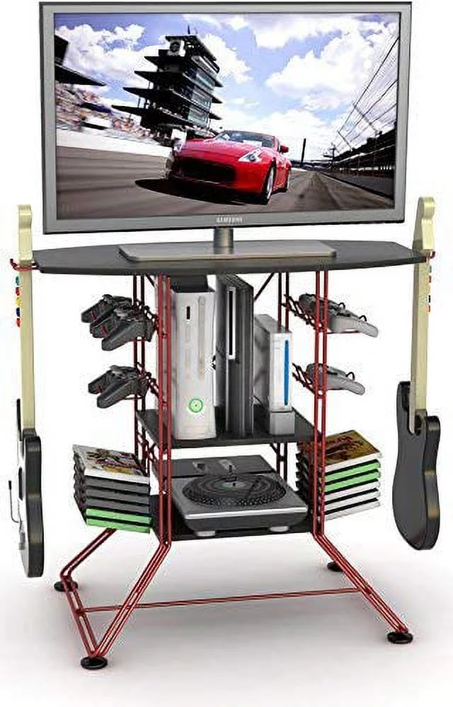 Atlantic Centipede Gaming Storage Center and TV Stand for TVs up to 37