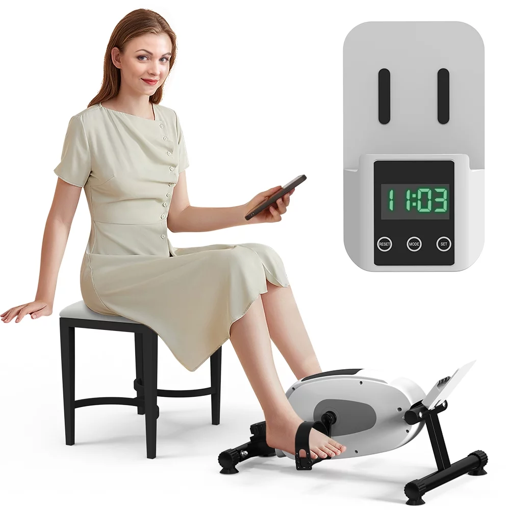 Fitness Under Desk Bike Pedal Exerciser Home Arms Legs Workout Mini Trainer Bikes RELIFE REBUILD YOUR LIFE