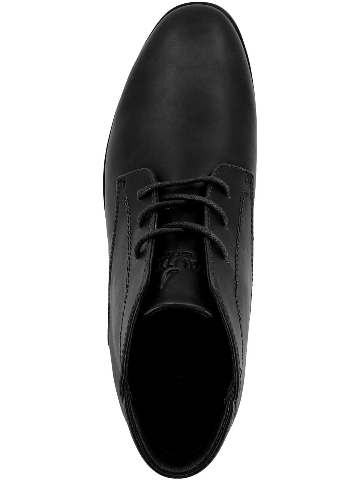 Nautica Mens Largo Faux Leather Ankle Chukka Boots