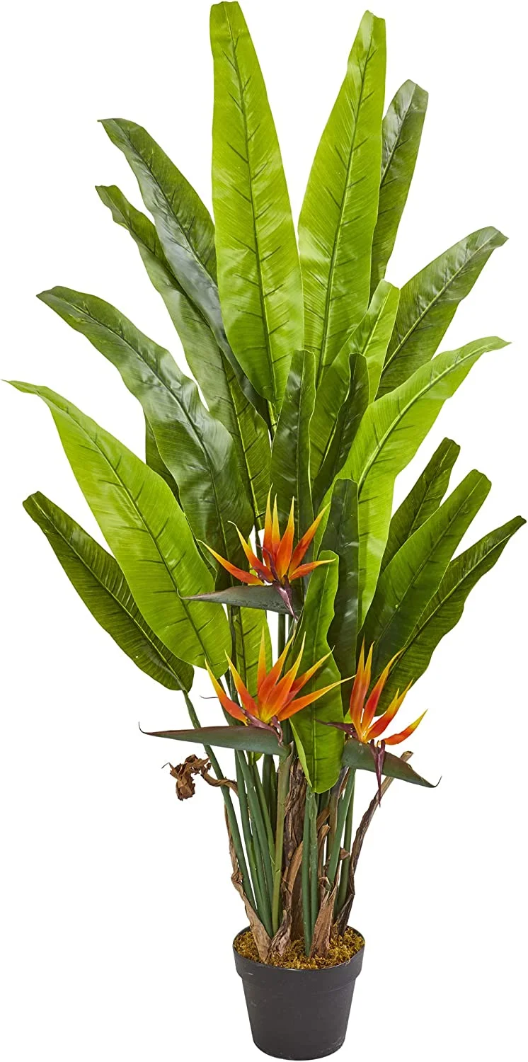 HYUN 4.5ft. Bird of Paradise Artificial Plant