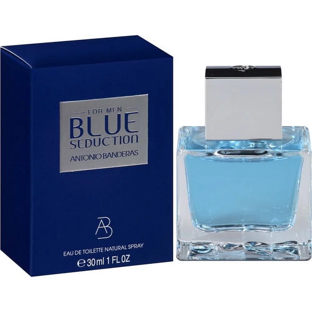 Blue Seduction by Antonio Banderas, Eau de Toilette for Men, 1.0 fl oz