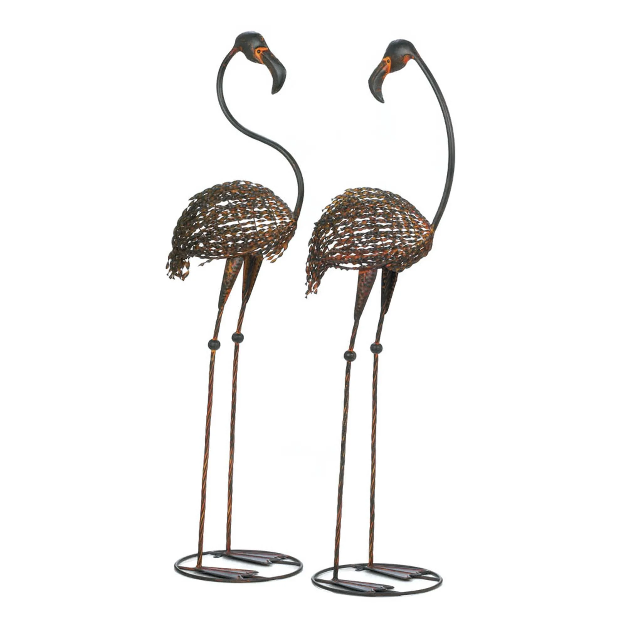 Zingz & Thingz Wild Flamingo Outdoor Garden Statue - 42