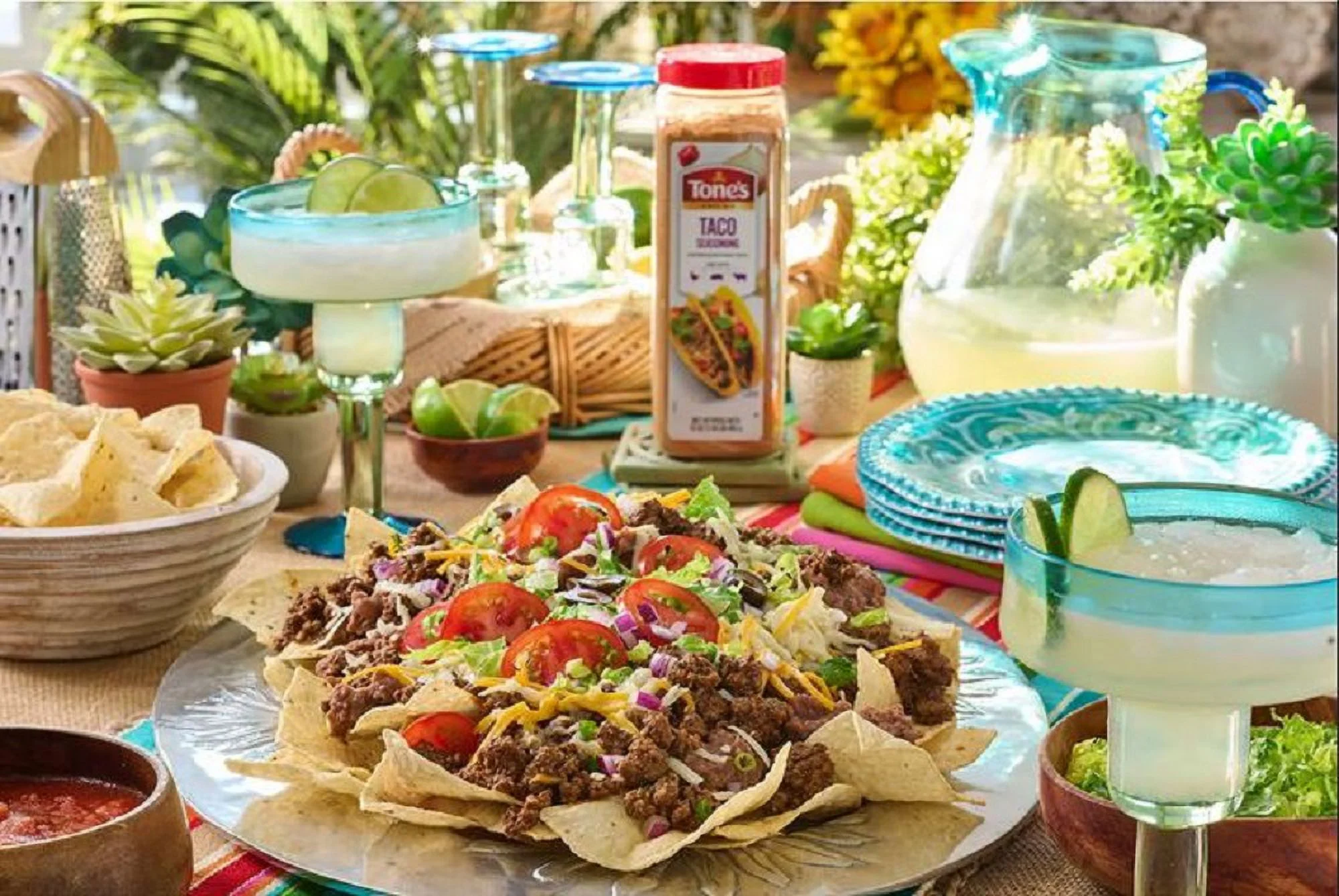 2 Pack | Tone's Taco Seasoning 23 oz.